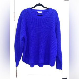 Zenana plus size cable-knit sweater